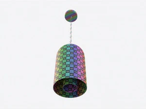 Bell Pendant Baker Murano 3D Model