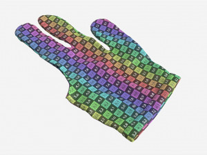 Billiard Glove Modelo 3D