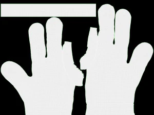 Guante de billar Modelo 3D