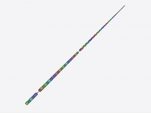 Billiard Snooker Cue 3D मॉडल