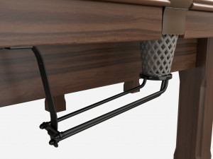 Billiard Snooker Table Full 02 Modello 3D