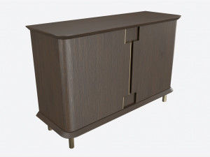 Cabinet Baker Bastille 3D Модель