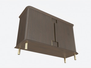Cabinet Baker Bastille 3D Модель