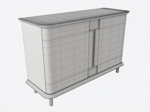Cabinet Baker Bastille 3D Модель