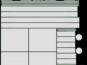 Cabinet Baker Bastille 3D Модель