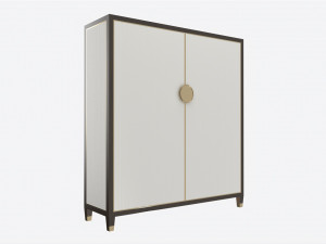 Cabinet Baker Odeon 3D Модель