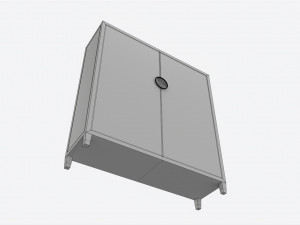 Cabinet Baker Odeon 3D 모델