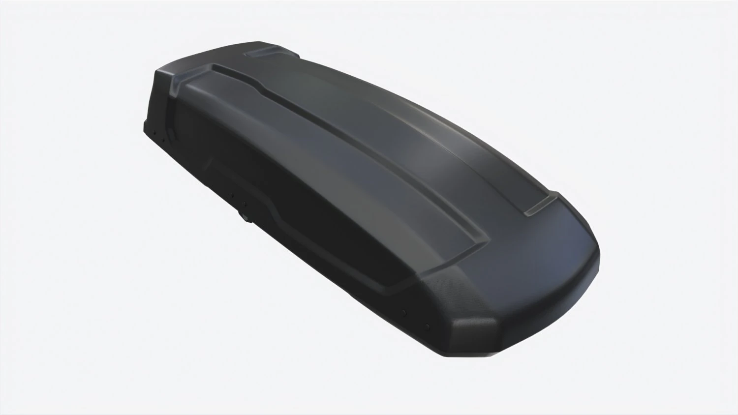 Car Cargo Roof Box 3D Model .c4d .max .obj .3ds .fbx .stl .blend 