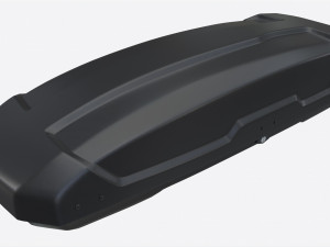 Car Cargo Roof Box Modèle 3D