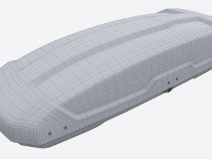 Car Cargo Roof Box Modèle 3D
