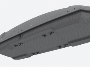 Car Cargo Roof Box Modèle 3D