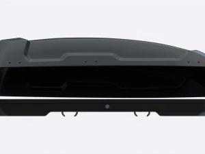 Caixa de teto de carga de carro aberta Modelo 3D