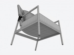 Chair Baker Brazos 3Dモデル