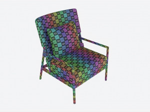 Chair Baker Brazos 3Dモデル