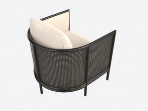 Chair Baker Llano 3Dモデル