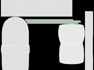 Chair Baker Llano 3Dモデル