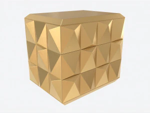 G&ouml;ğ&uuml;s Fırıncı Faset 3D Model