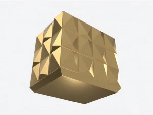 Chest Baker Facet 3D Model