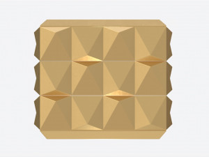 Chest Baker Facet Model 3D