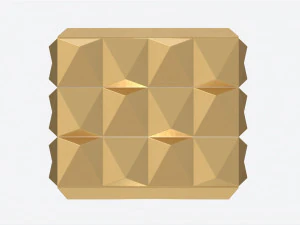 Chest Baker Facet 3D Model