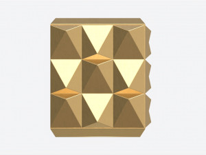 Chest Baker Facet Model 3D