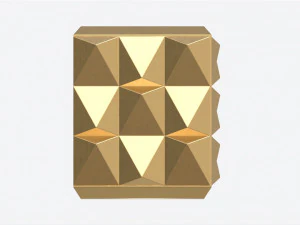 Chest Baker Facet 3D Model
