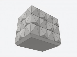 Chest Baker Facet Model 3D