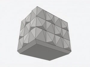 Chest Baker Facet 3D Model