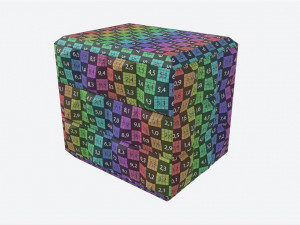 Chest Baker Facet Model 3D