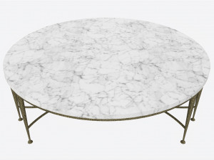 Cocktail Table Baker Classico Modello 3D