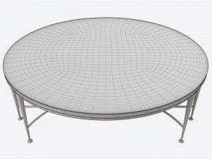 Cocktail Table Baker Classico 3D 模型