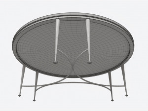 Cocktail Table Baker Classico 3D 模型