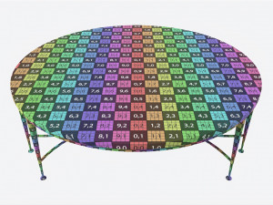Cocktail Table Baker Classico 3D 模型