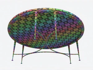 Mesa de Cocktail Baker Classico Modelo 3D