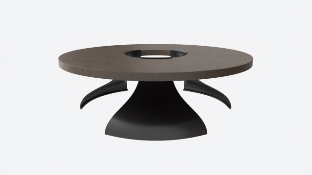 Cocktail Table Baker Discus Model 3D .c4d .max .obj .3ds .fbx .stl .blend