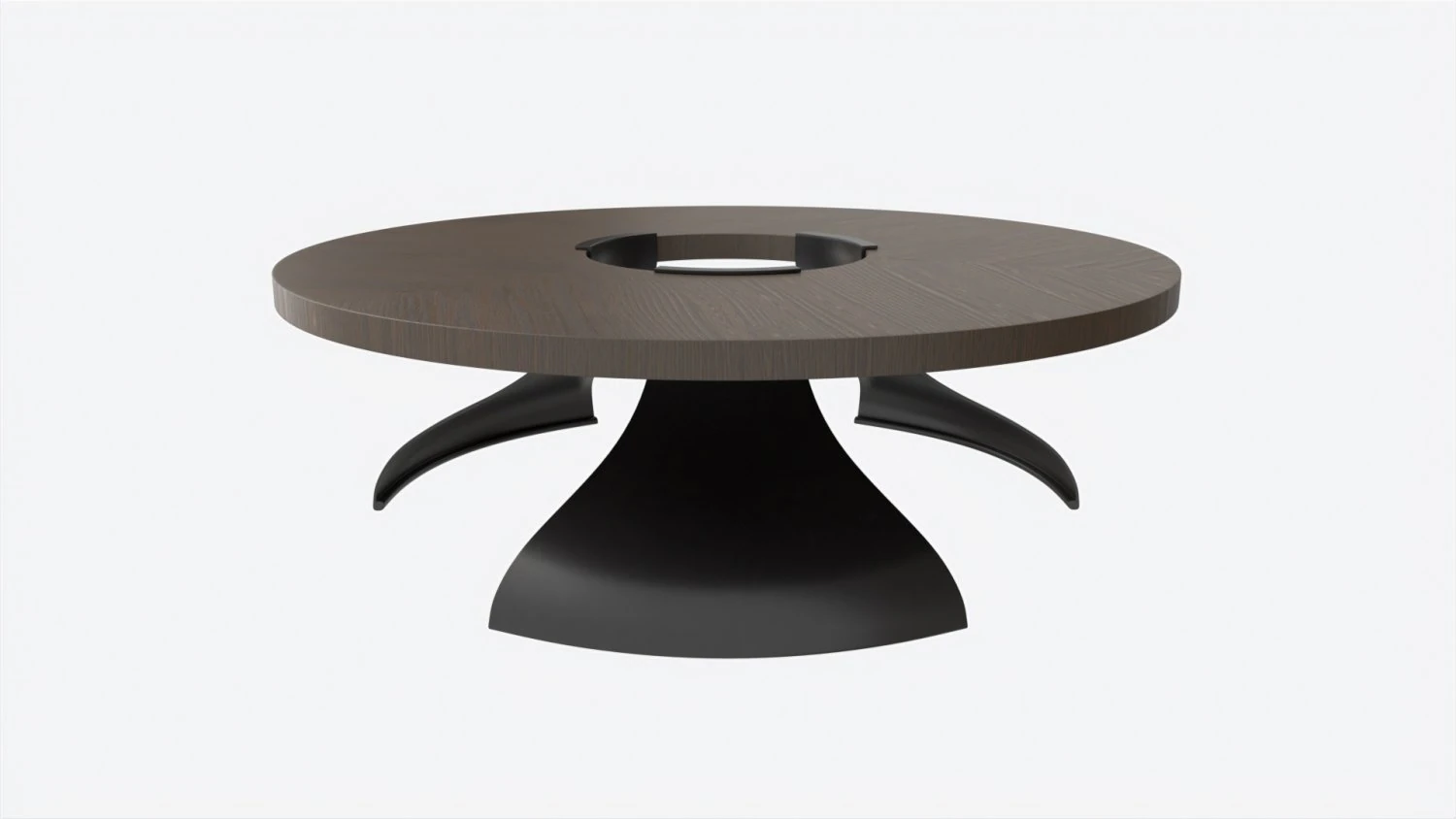 Cocktail Table Baker Discus 3D Model .c4d .max .obj .3ds .fbx .stl .blend