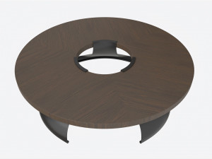 Cocktail Table Baker Discus Model 3D