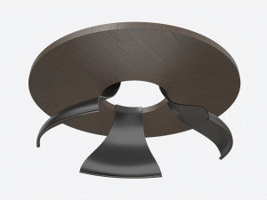 Cocktail Table Baker Discus Model 3D
