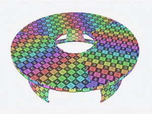 Cocktail Table Baker Discus 3D Model