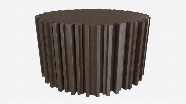 Cocktail Table Baker Huxley 3D Модель .c4d .max .obj .3ds .fbx .stl .blend 