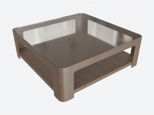 Cocktail Table Baker Marin 3D Model