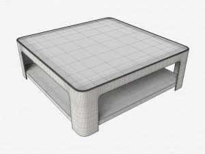 Cocktail Table Baker Marin 3D Model