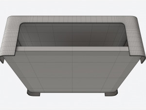 Cocktail Table Baker Marin 3Dモデル