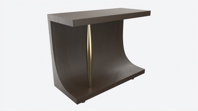 Console Baker Newel 3D मॉडल .c4d .max .obj .3ds .fbx .stl .blend 