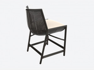 Counter Stool Baker Taru Model 3D