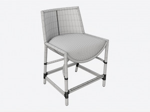 Counter Stool Baker Taru Model 3D