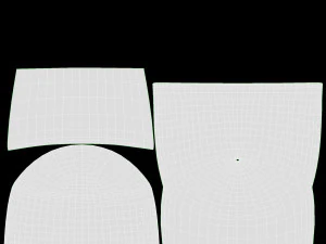 Counter Stool Baker Taru 3D Model
