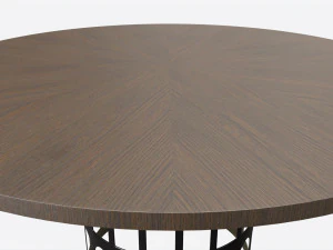 Dining Table Baker Colosseum 3D Model