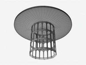 Dining Table Baker Colosseum 3D Model