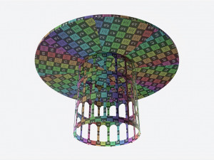 Dining Table Baker Colosseum 3D 모델